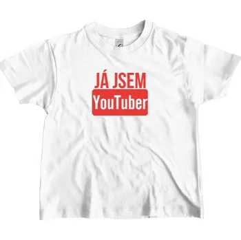 Pánská móda Tričko s potiskem YouTuber - dětské tričko dětské