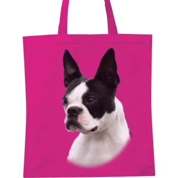 Nákupní taška Nákupní taška unisex s potiskem Bostonský teriér
