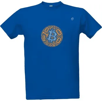 Pánské oblečení Tričko s potiskem Binary Bitcoin pánské