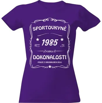 Dámské tričko Tričko s potiskem Sportovkyně - narozeniny dámské