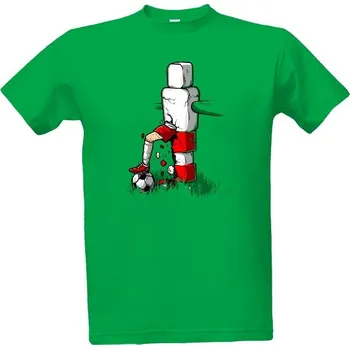 Tričko s potiskem Stolní fotbalista - Pánské pánské