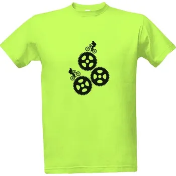 Tričko s potiskem Cyklisti 2 pánské