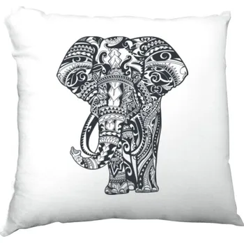 Polštář Polštář saténový s potiskem Polštář se slonem