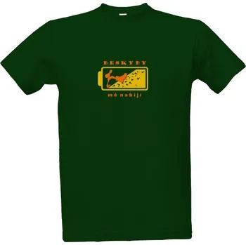 Pánské tričko Tričko s potiskem Žlutooranž. potiskTp pánské