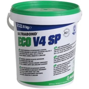 Průmyslové lepidlo Lepidlo na vinyl, PVC, koberce Ultrabond Eco V4 SP Váha: 5 kg