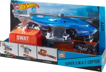 autíčko Mattel Hot Wheels S.W.A.T. Copter