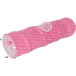 Kerbl Nylonový tunel 100 cm růžový