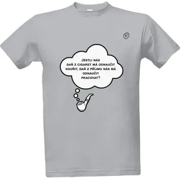 Tričko s potiskem daně pánské