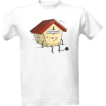 Tričko s potiskem Vinný sklípek pánské