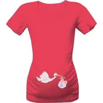 Dámské tričko Tričko s potiskem JSEM TADY! dámské