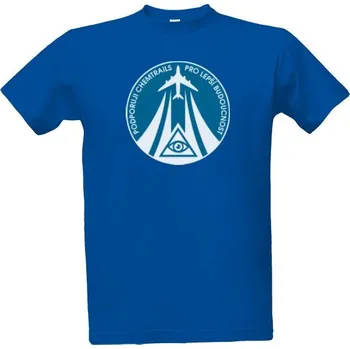 Pánská móda Tričko s potiskem Podporuji chemtrails pánské