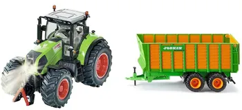 RC model ostatní SIKU Control Claas Axion traktor + Joskin silážní vůz 1:32