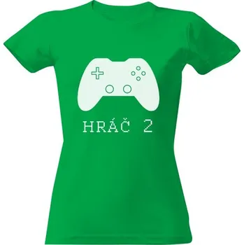 Dámské tričko Tričko s potiskem Hráč 2 - partner look dámské