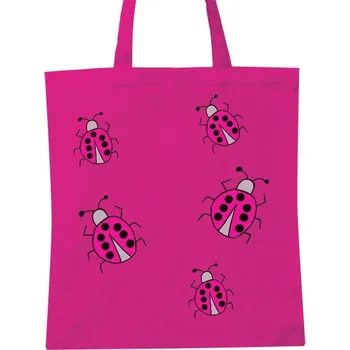 Nákupní taška unisex s potiskem Růžové berušky