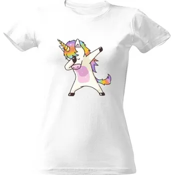 Dámské tričko Tričko s potiskem Unicorn Dab -tričko dámske dámské