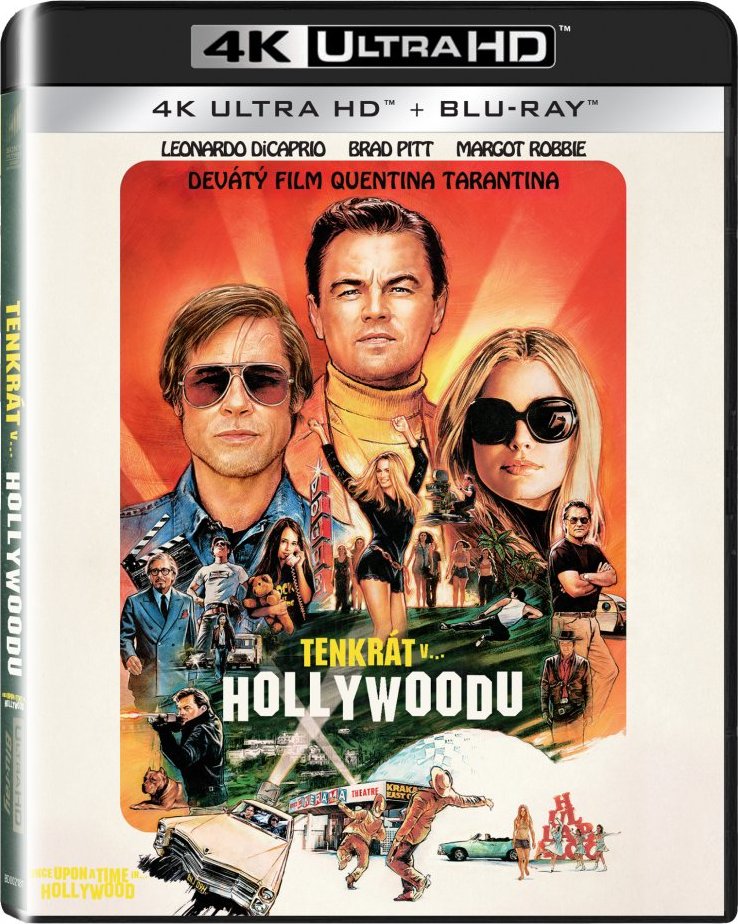 Blu-ray Tenkrát v Hollywoodu 4K Ultra HD Blu-ray (2019) od 799 Kč