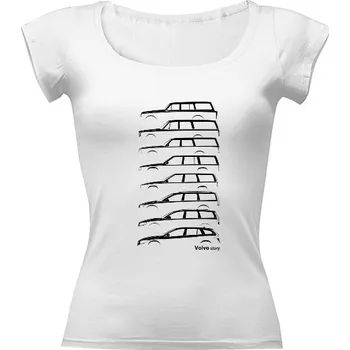 Dámské tričko Tričko s potiskem V evoluce dámské