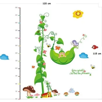 Samolepící dekorace Metr fazole samolepka na zeď