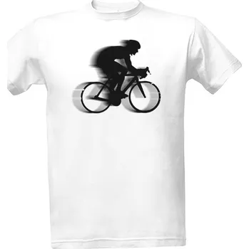 Tričko s potiskem black biker pánské