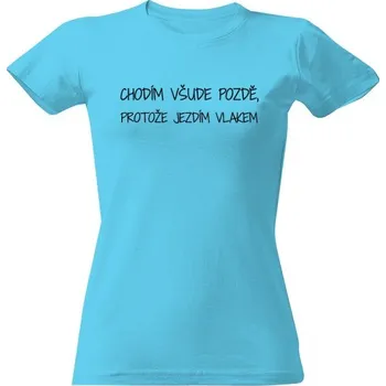 Dámské tričko Tričko s potiskem CESTOVATEL dámské