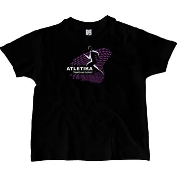 Chlapecké tričko Tričko s potiskem Dětské tričko s logem černé dětské