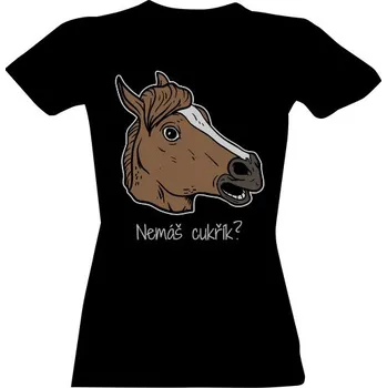 Dámské tričko Tričko s potiskem Veselý Koník dámské