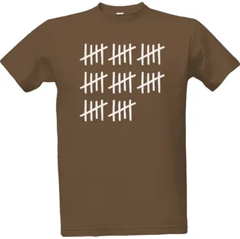 Tričko s potiskem 40 čár - 40. narozeniny pánské