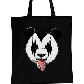 Nákupní taška unisex s potiskem Kiss panda
