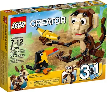 Stavebnice LEGO LEGO Creator 3v1 31019 Zvířátka z džungle