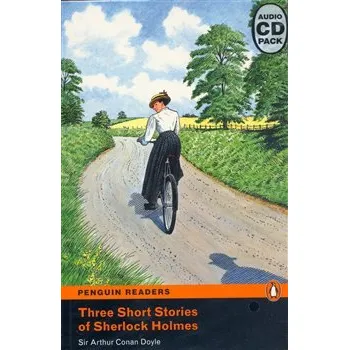 Anglický jazyk Three Short Stories of Sherlock Holmes (MP3 CD pack)