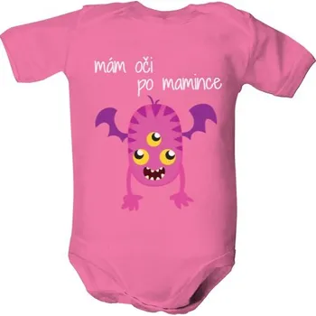 Kojenecký body Dětské body s potiskem mám oči po mamince dětské