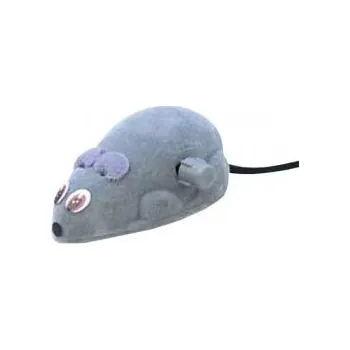 Hračka pro kočku Hračka kočka Myš natahovací Flamingo 6,5cm