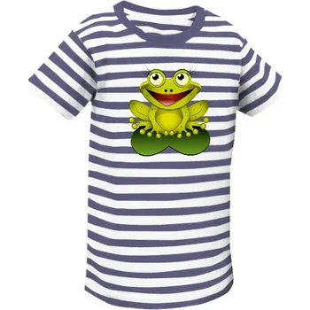 Tričko s potiskem Vodácké triko žabák dětské