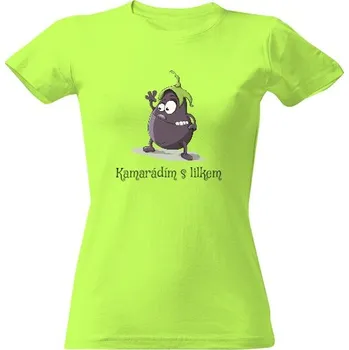 Dámské tričko Tričko s potiskem Kamarádím s lilkem dámské
