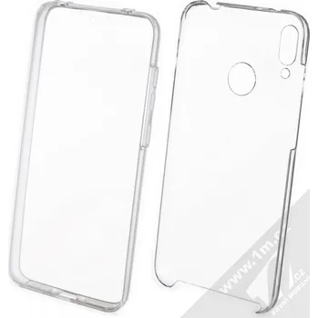 Pouzdro na mobilní telefon Forcell 360 Full Cover sada ochranných krytů pro Huawei Y7 (2019) průhledná (transparent)