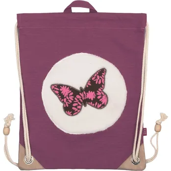 Městský batoh Batůžek textilní s motýlem