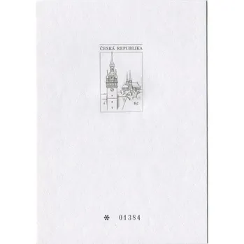 Poštovní známka Česká pošta (2000) PT 10 - příležitostný tisk - příloha katalogu výstavy Brno 2000