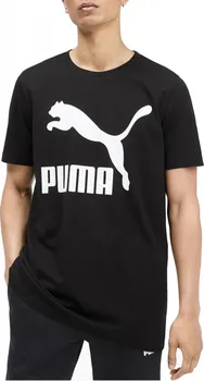 Pánské tričko PUMA Classics Logo Tee černé S