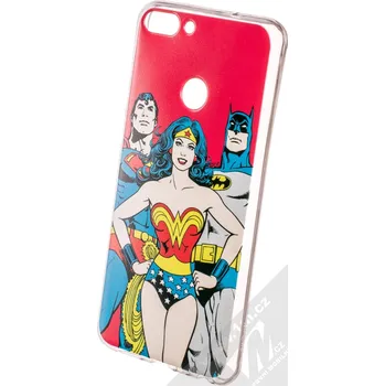 Pouzdro na mobilní telefon DC Comics Justice League 003 TPU ochranný silikonový kryt s motivem pro Huawei P Smart červená (red)