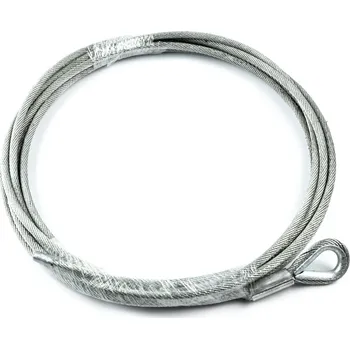 lanový naviják Náhradní ocelové lano pro SLQ-02 5,5m s okem