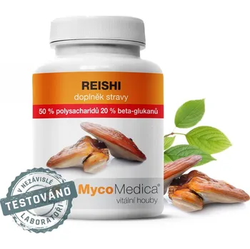 Zdraví Mycomedica Reishi 50% Počet želatinových kapslí: 90