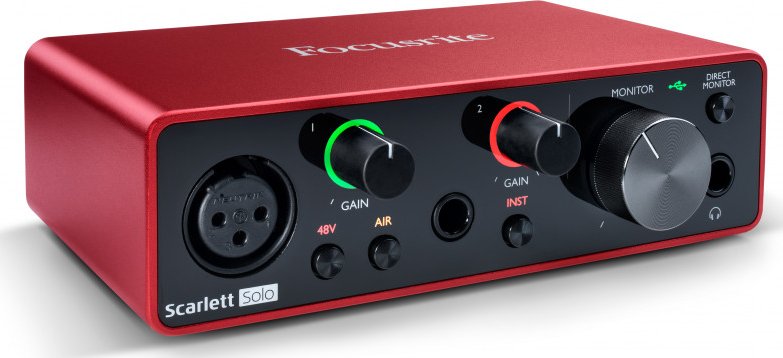 Focusrite Scarlett Solo (3rd Gen)-