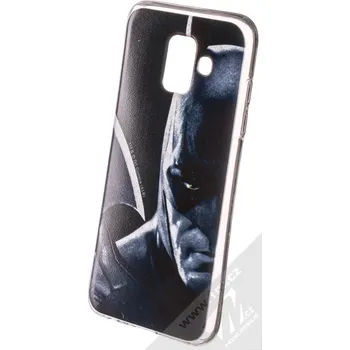 Pouzdro na mobilní telefon DC Comics Batman 020 TPU ochranný silikonový kryt s motivem pro Samsung Galaxy A6 (2018) tmavě modrá (dark blue)