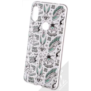 Pouzdro na mobilní telefon Warner Bros Looney Tunes 004 TPU ochranný silikonový kryt s motivem pro Xiaomi Redmi Note 6 Pro bílá (white)