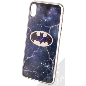 Pouzdro na mobilní telefon DC Comics Batman 003 TPU ochranný silikonový kryt s motivem pro Apple iPhone XS Max tmavě modrá (dark blue)