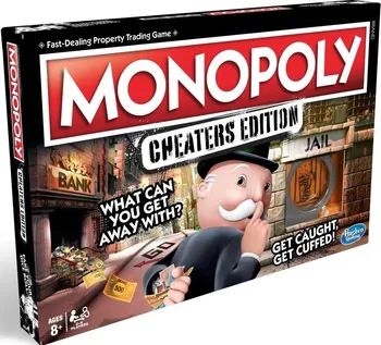 desková hra Hasbro Monopoly Cheaters edition CZ
