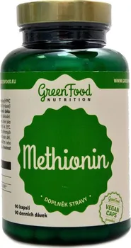 Přírodní produkt GreenFood Nutrition Methionin 90 cps.