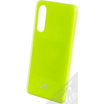 Goospery Jelly Case TPU ochranný silikonový kryt pro Huawei P30 limetkově zelená (lime green)