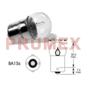 Autožárovka Žárovka Elta 12V 5W BA15s zelená