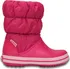 Dívčí zimní obuv Crocs Winter Puff Boot Kids 14613-6X0 Candy Pink, 32-33